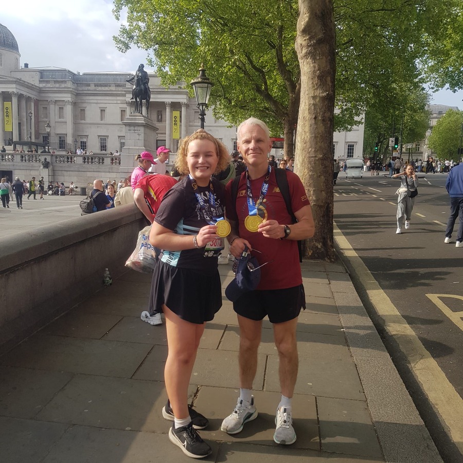 Kate And Jim Post Race